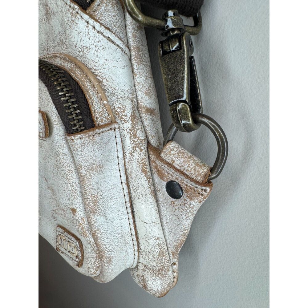 BED STU Andie Sling Leather Crossbody Backpack Nectar Lux - Picture 8 of 16